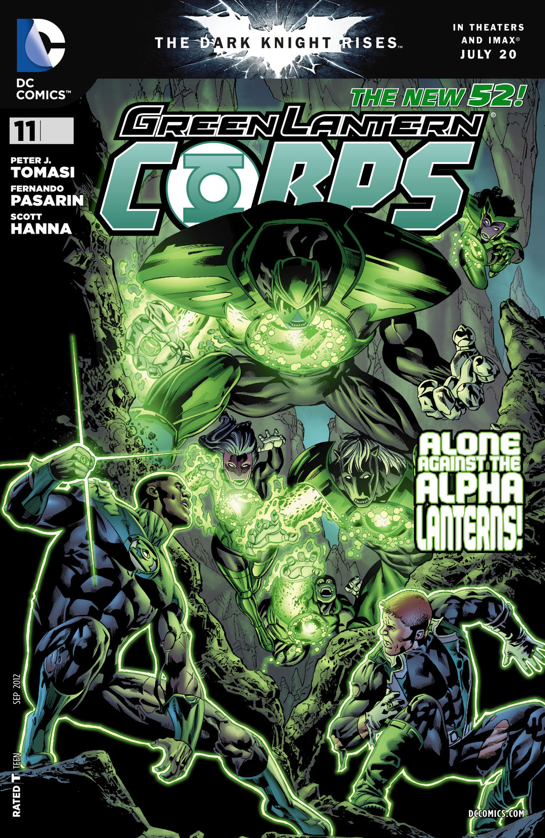 Green Lantern Corps (2011-) #11 preview images