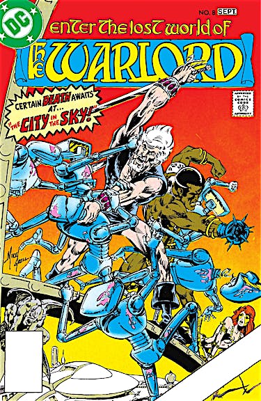 Warlord #8 preview images