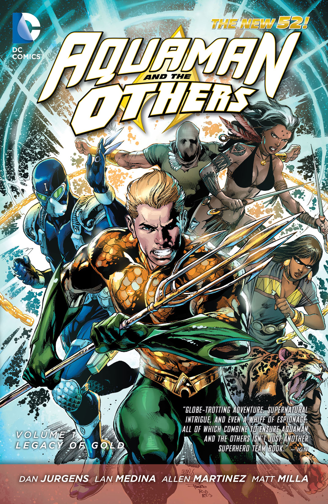 Aquaman and the Others Vol. 1: Legacy of Gold preview images