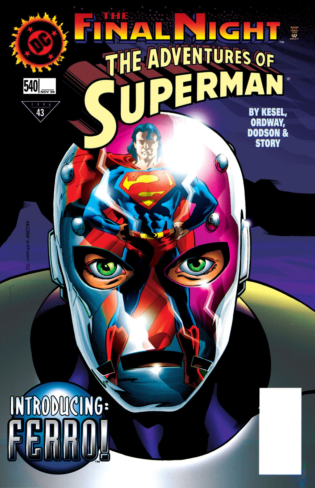 Adventures of Superman (1987-) #540 preview images