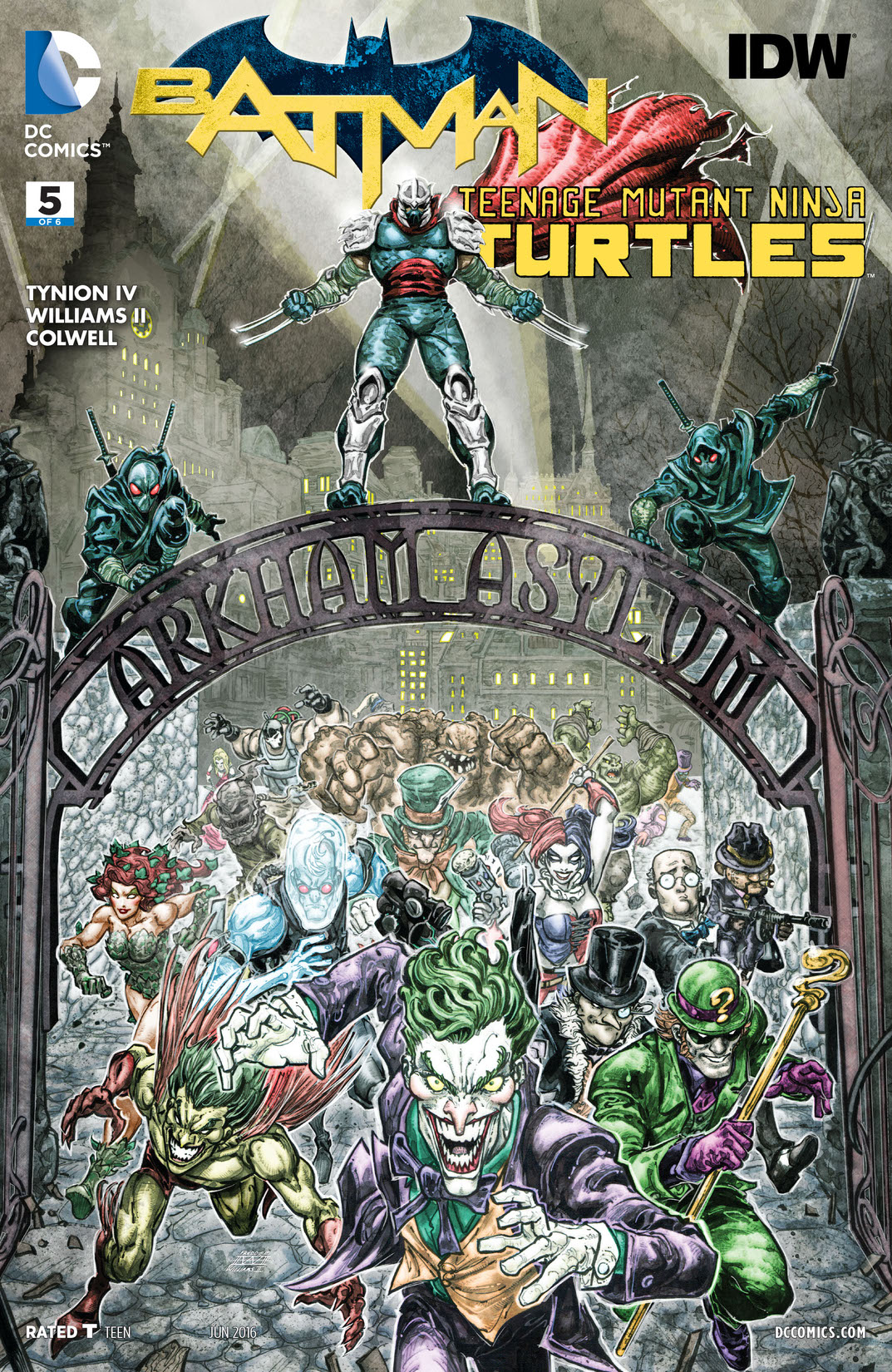 Batman/Teenage Mutant Ninja Turtles #5 preview images