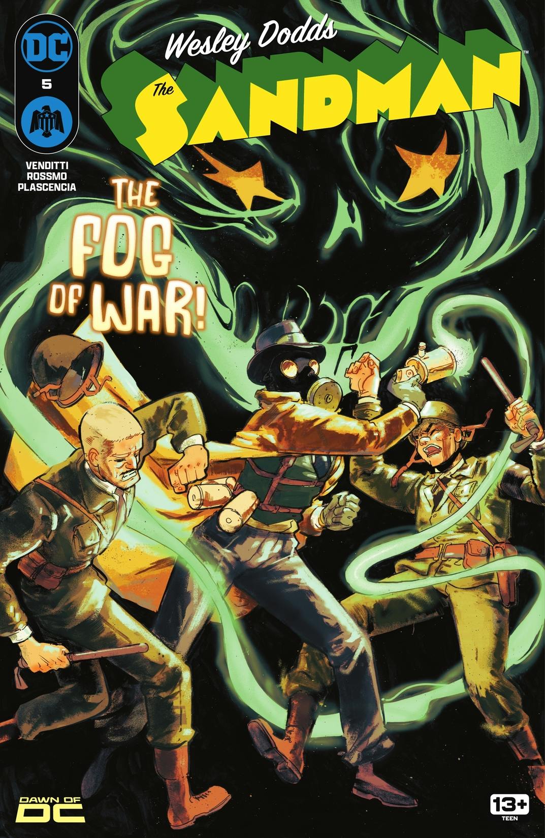 Wesley Dodds: The Sandman #5 preview images