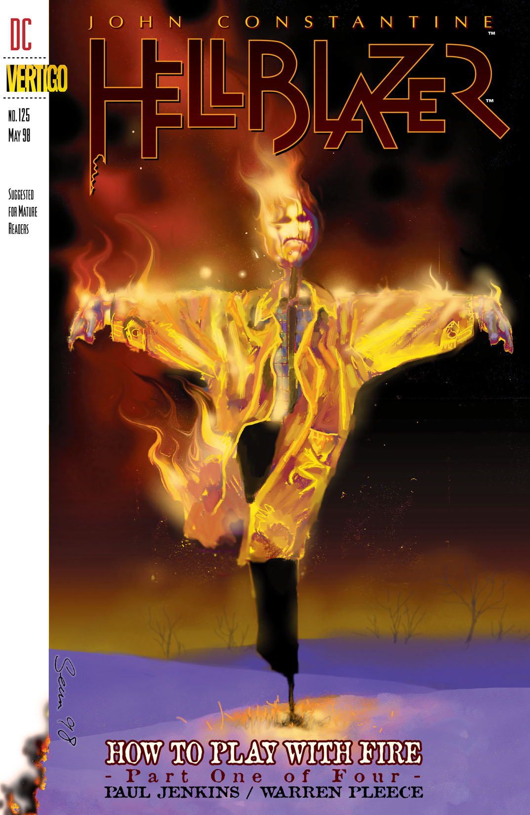 Hellblazer #125 preview images