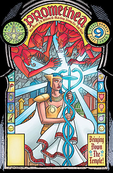 Promethea #9 preview images