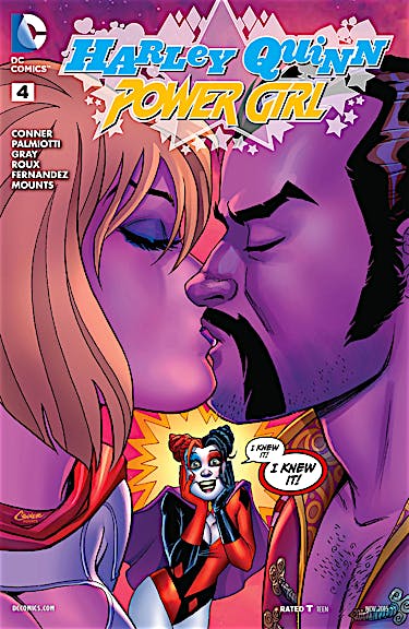 Harley Quinn and Power Girl #4 preview images