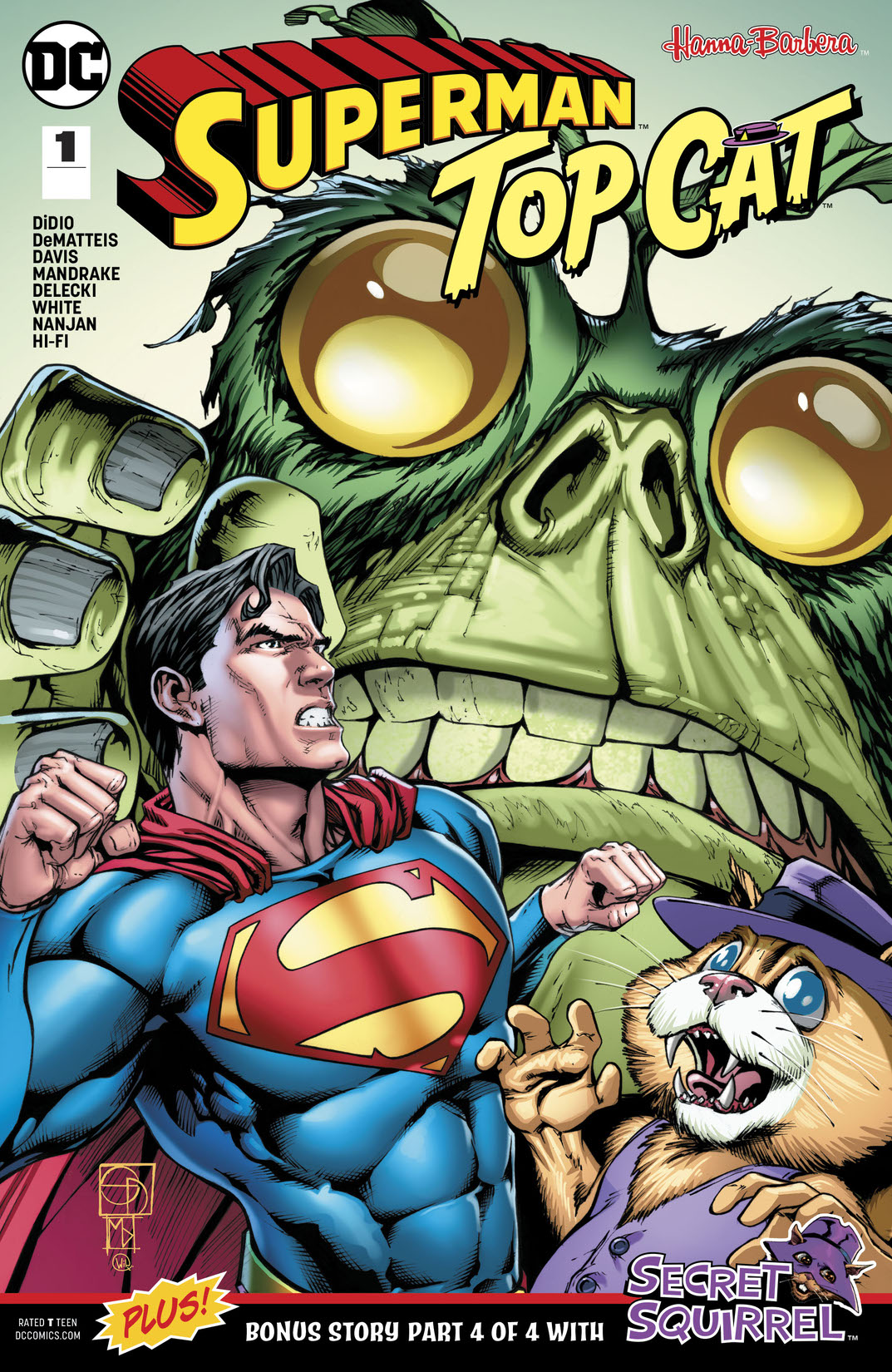 Superman/Top Cat Special #1 preview images