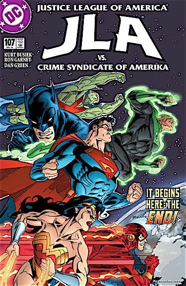 JLA #107 preview images