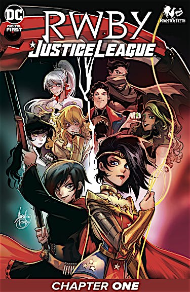RWBY/Justice League #1 preview images