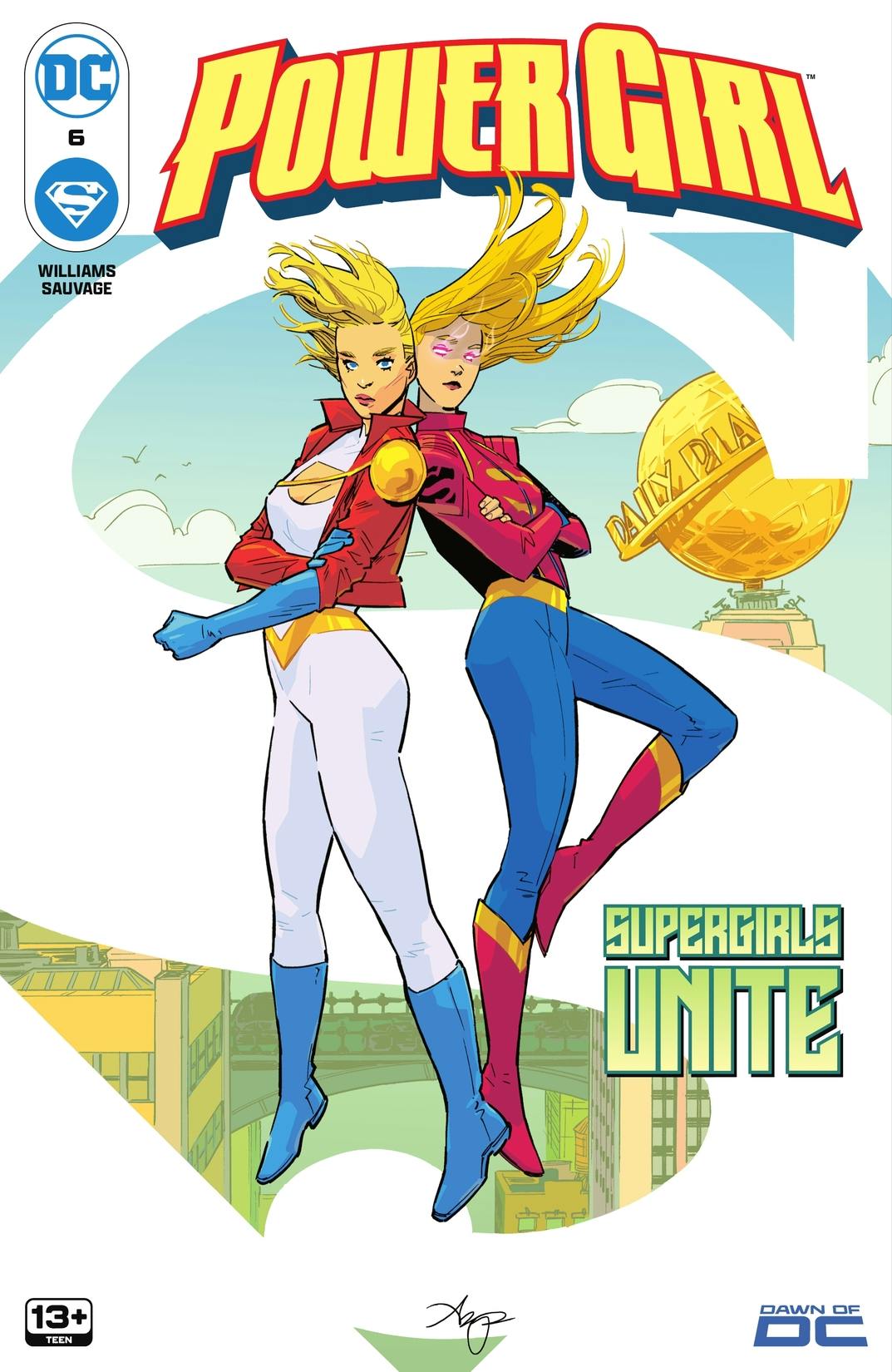 Power Girl #6 preview images
