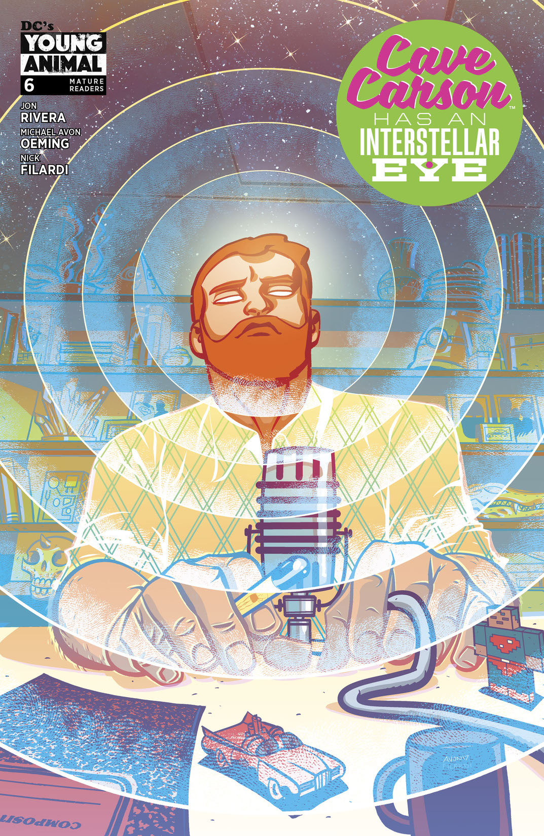 Cave Carson Has an Interstellar Eye #6 preview images