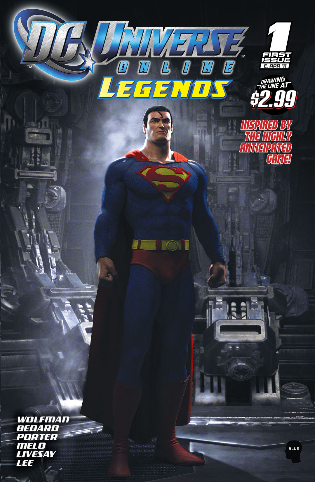 DC Universe Online Legends #1 preview images