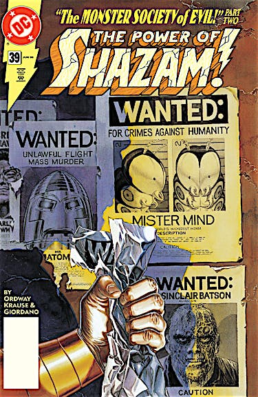 The Power of Shazam! #39 preview images