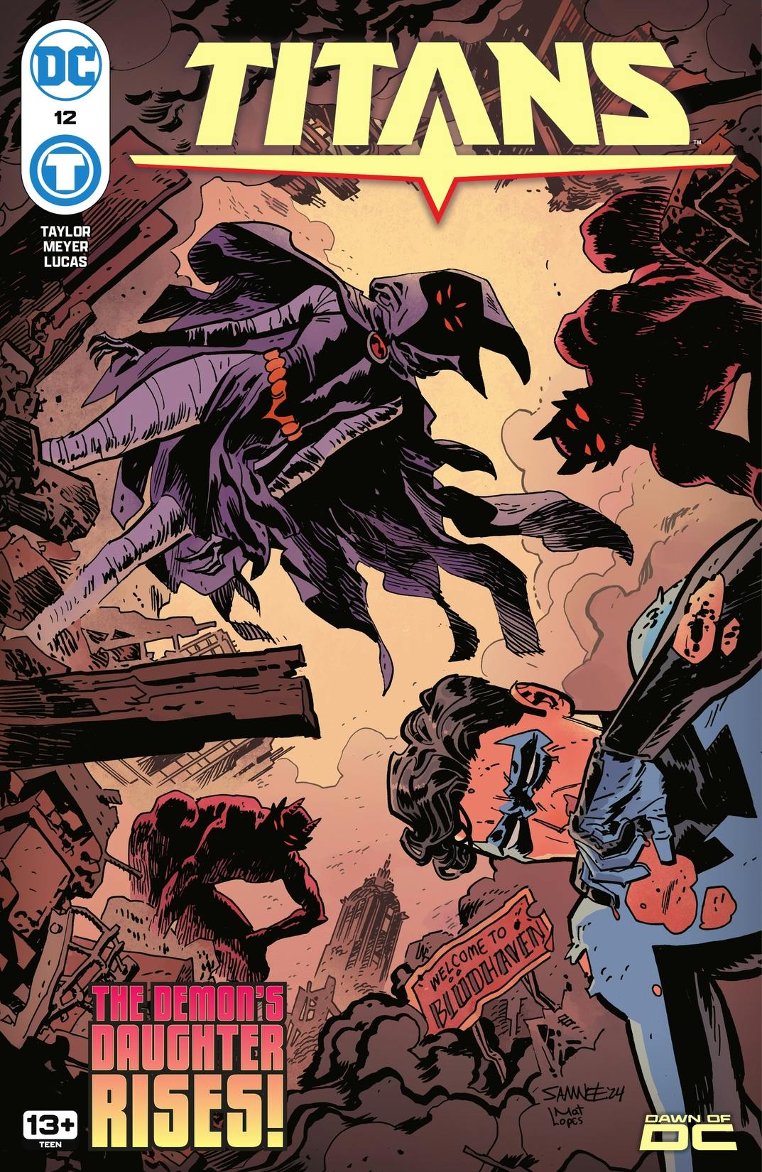 Titans #12 preview images