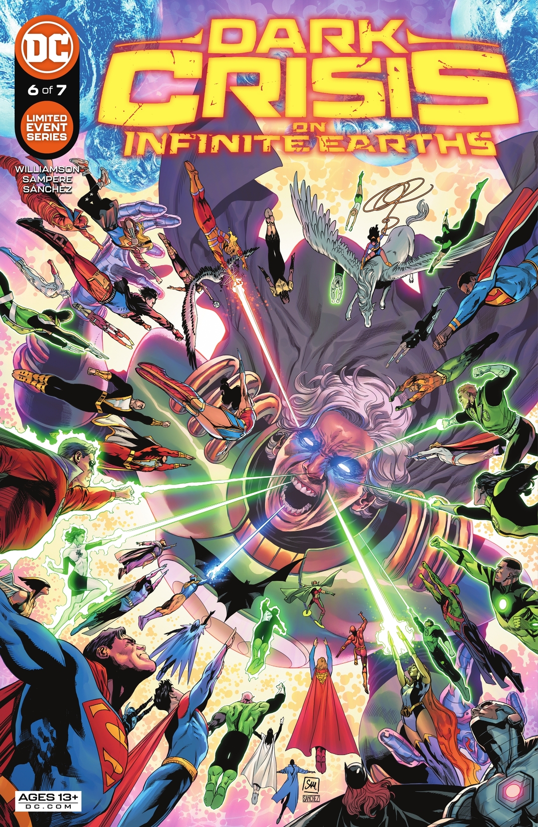 Dark Crisis on Infinite Earths #6 preview images