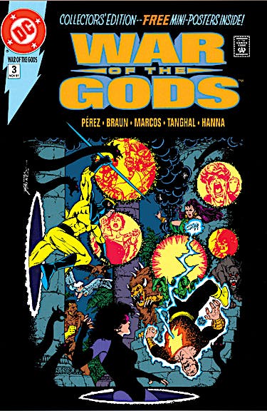 The War of the Gods #3 preview images
