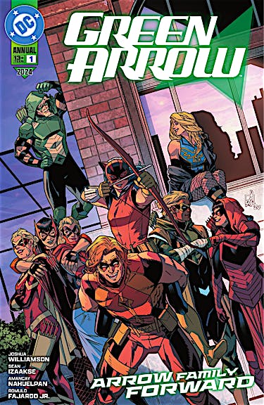 Green Arrow 2024 Annual #1 preview images