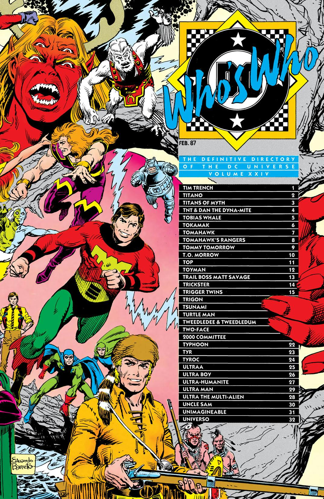 Who's Who: The Definitive Directory of the DC Universe #24