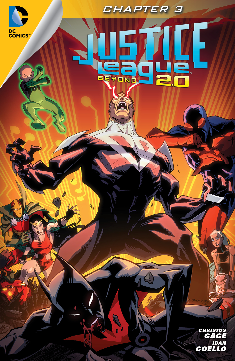 Justice League Beyond 2.0 #3 preview images