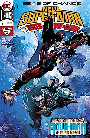 New Super-Man and the Justice League of China #21 preview images