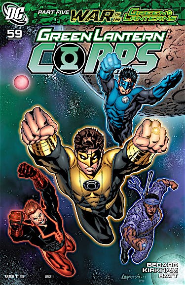 Green Lantern Corps (2006-) #59 preview images