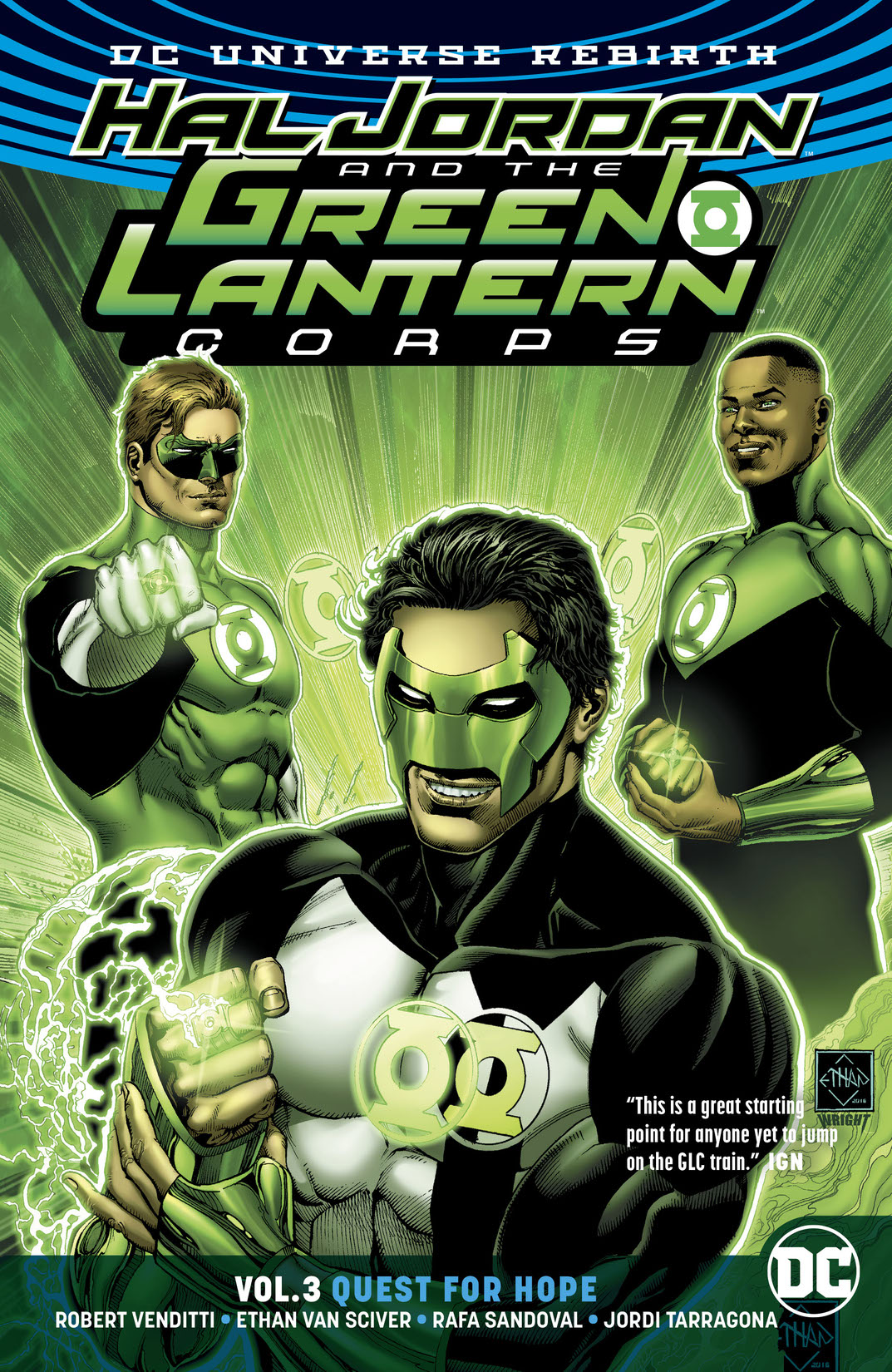 Hal Jordan and the Green Lantern Corps Vol. 3: Quest for Hope preview images