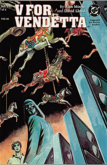 V for Vendetta #8 preview images