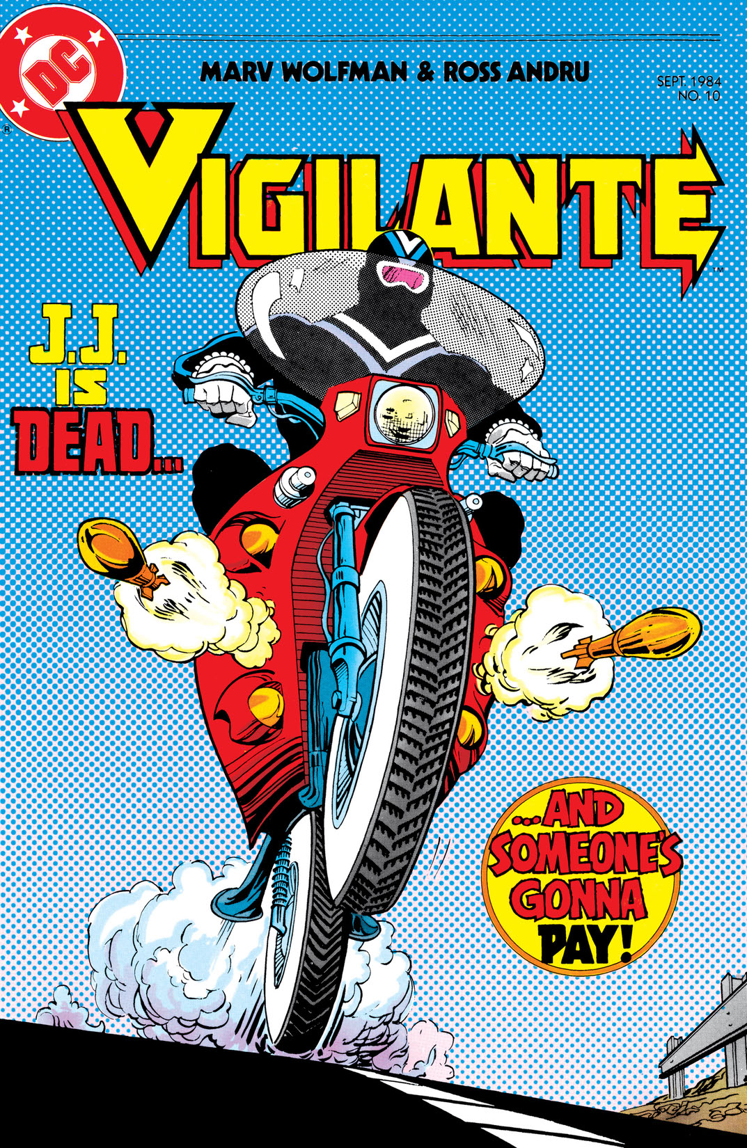 The Vigilante #10 preview images