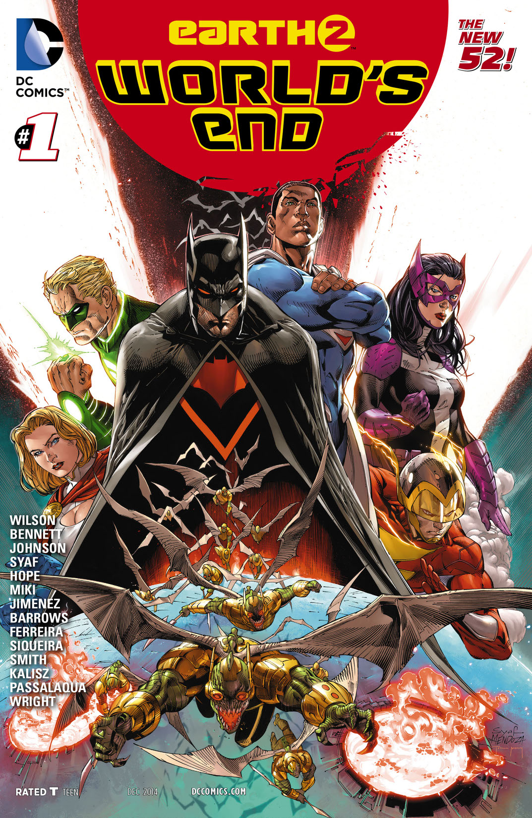 Earth 2: World's End #1 preview images