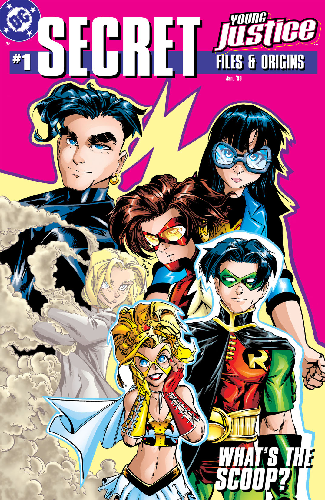 Young Justice Secret Files #1 preview images
