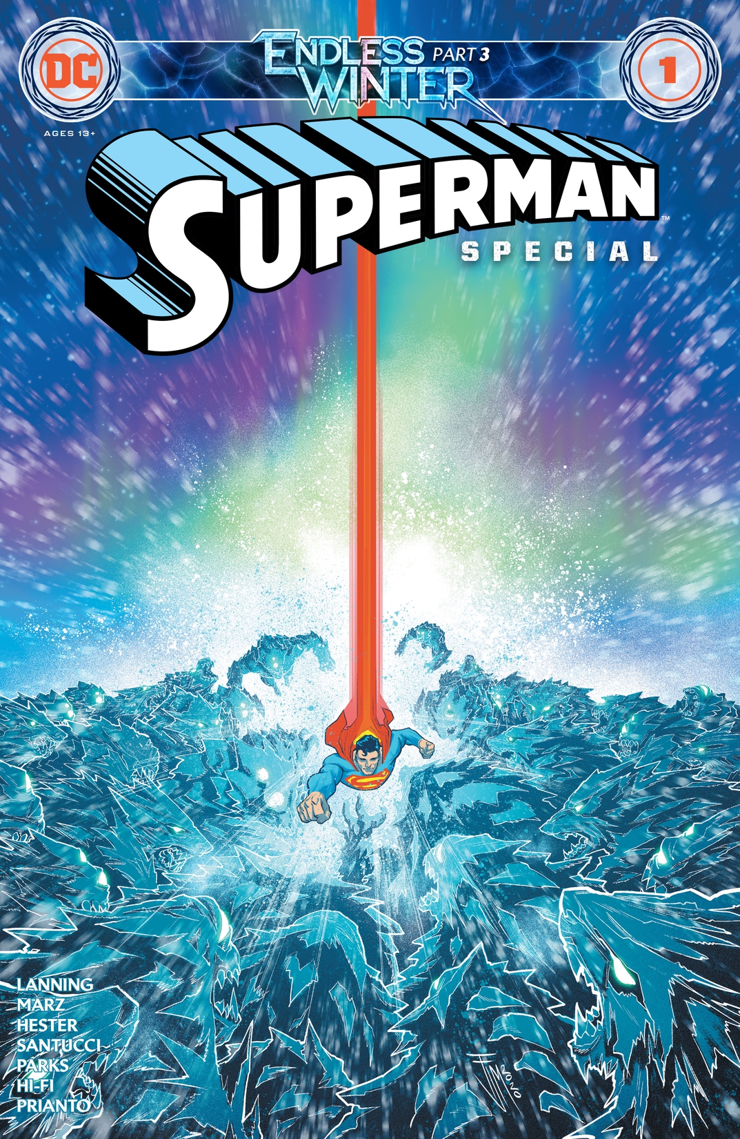 Superman: Endless Winter Special #1 preview images