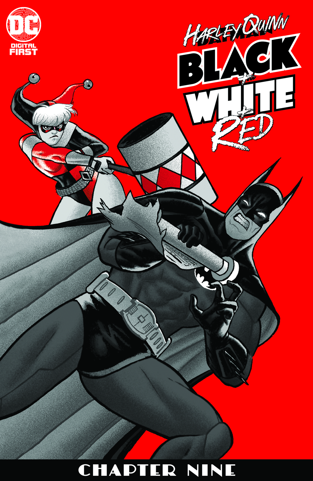 Harley Quinn Black + White + Red #9 preview images
