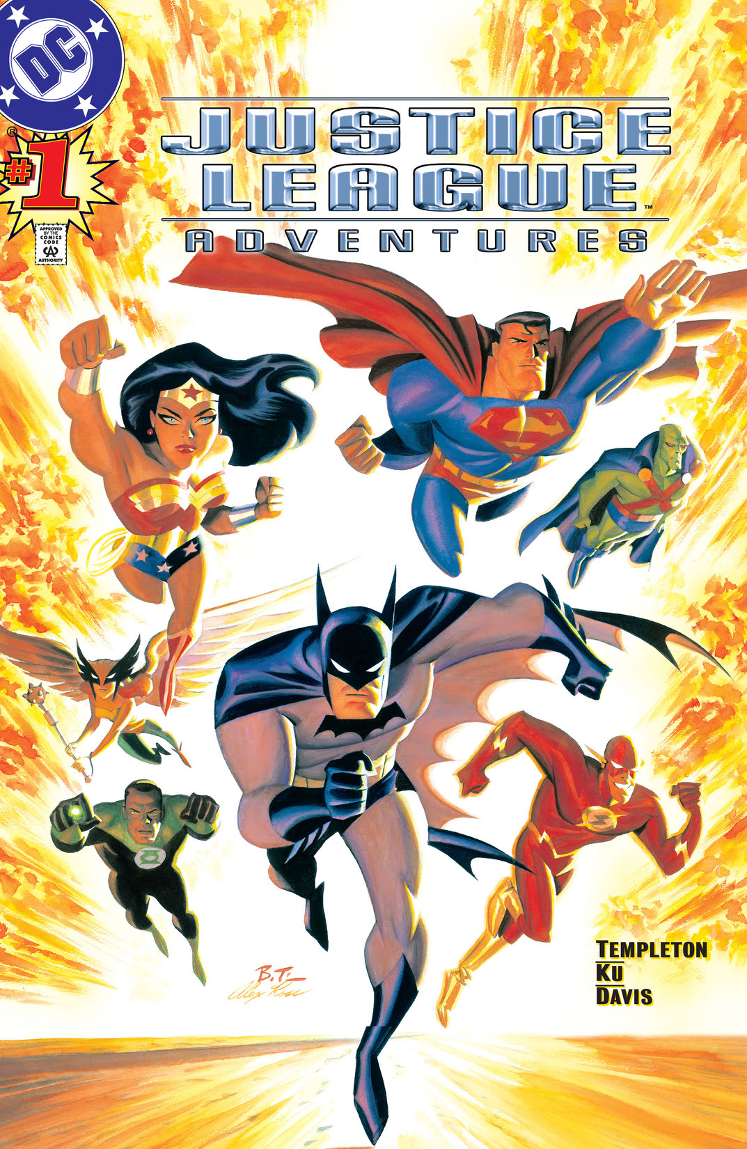Justice League Adventures #1 preview images