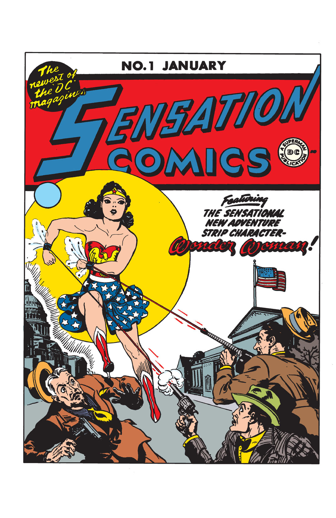 Sensation Comics #1 preview images