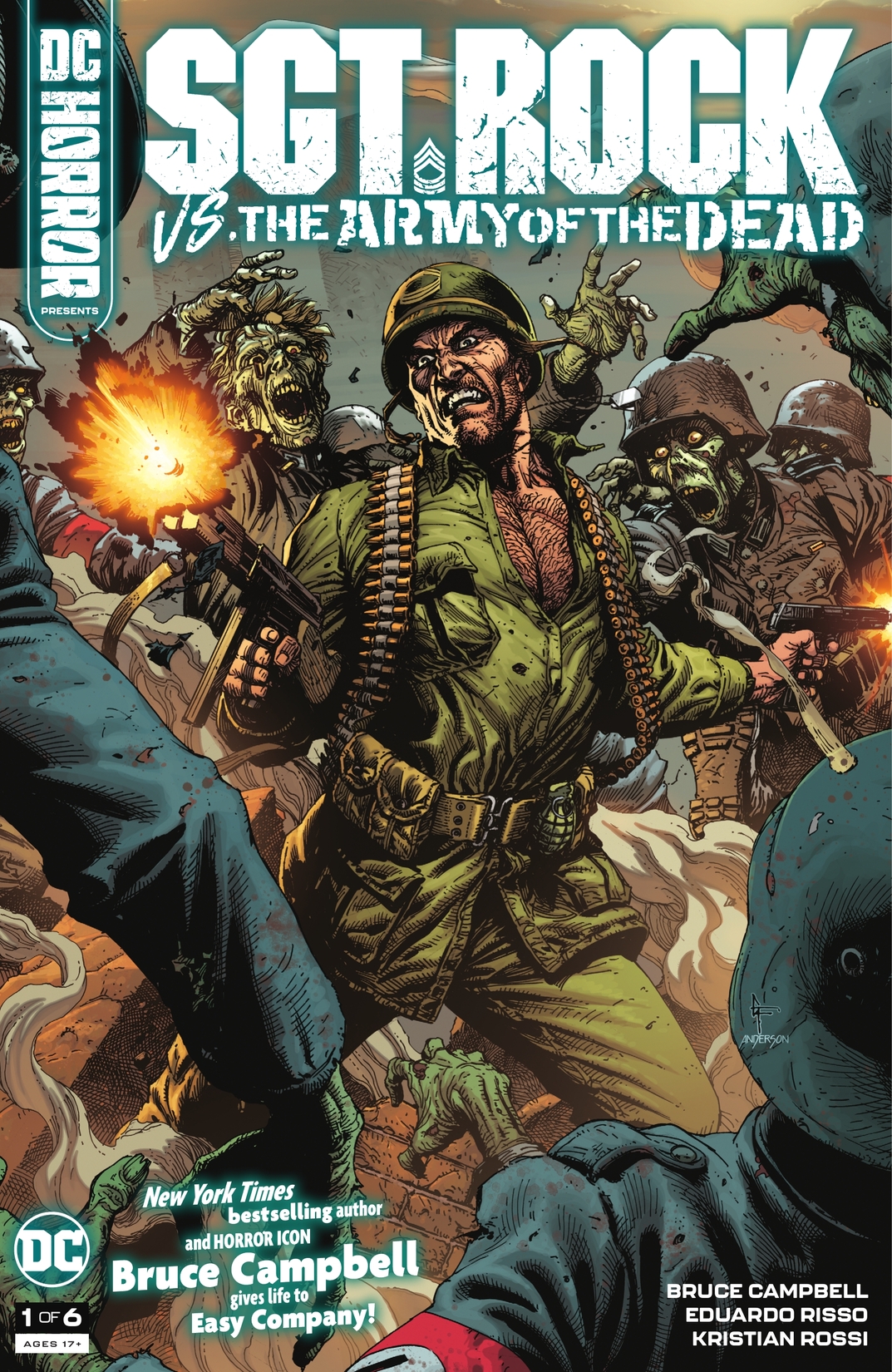DC Horror Presents: Sgt. Rock vs. The Army of the Dead #1 preview images