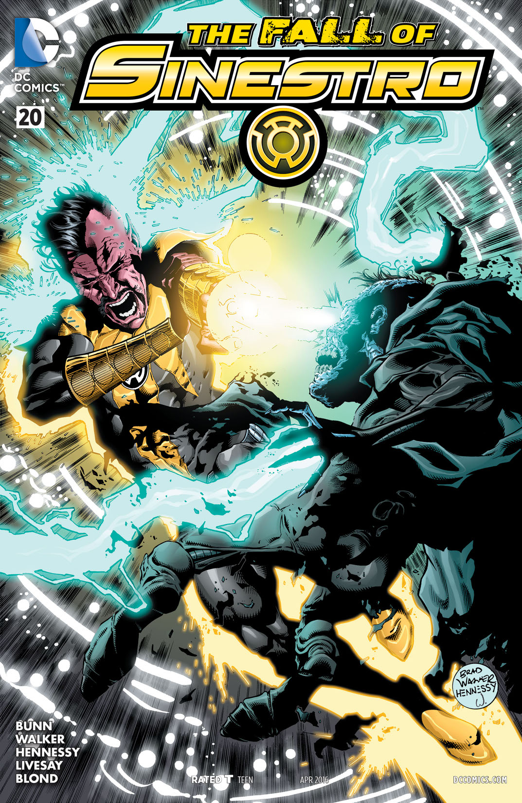 Sinestro #20 preview images