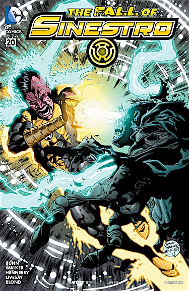 Sinestro #20 preview images