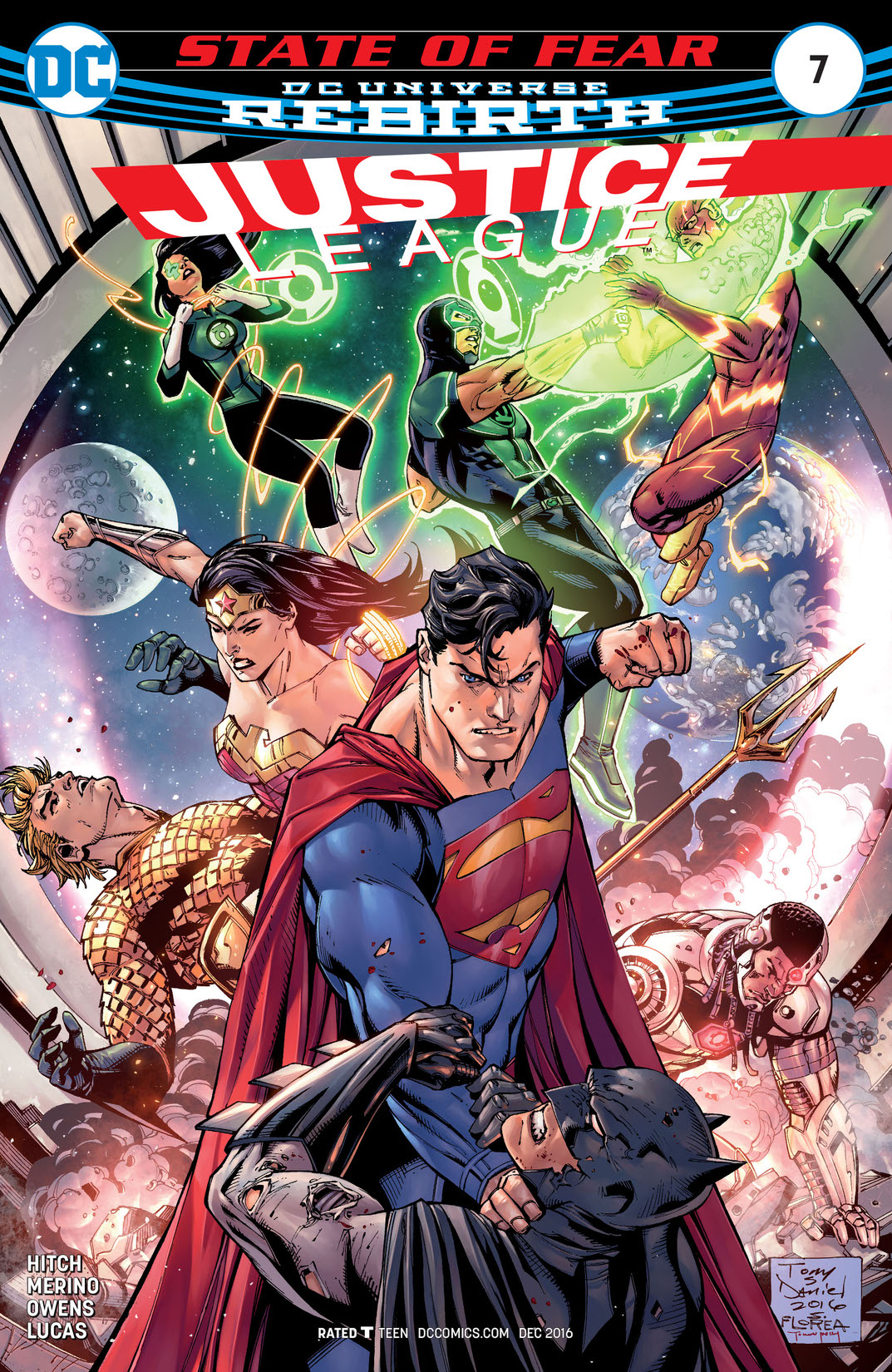Justice League (2016-) #7 preview images