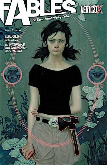 Fables #17 preview images
