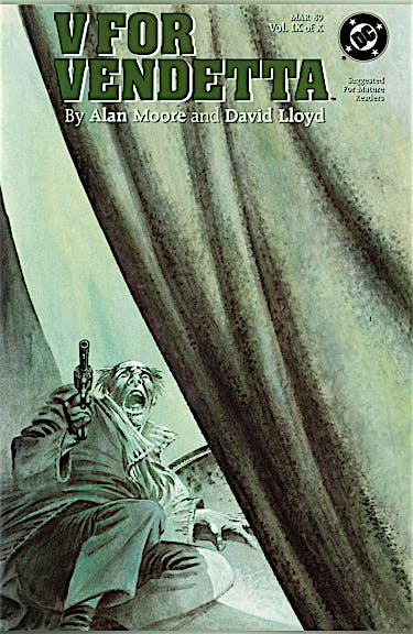 V for Vendetta #9 preview images