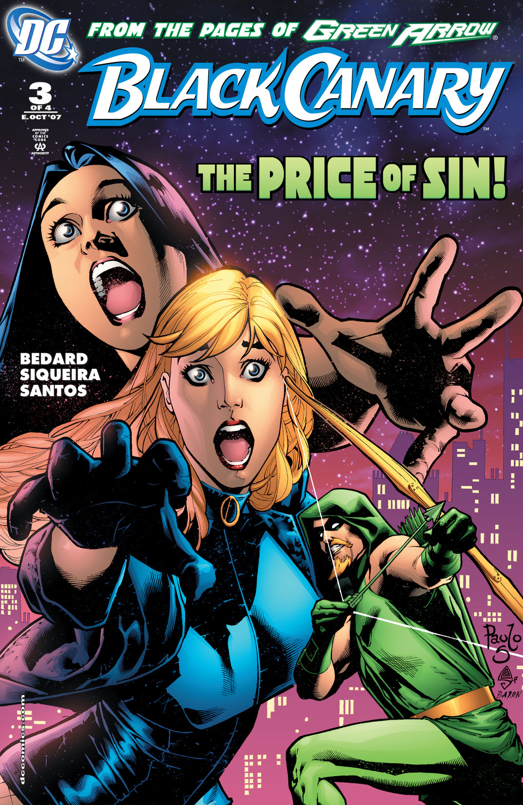 Black Canary (2007-) #3 preview images