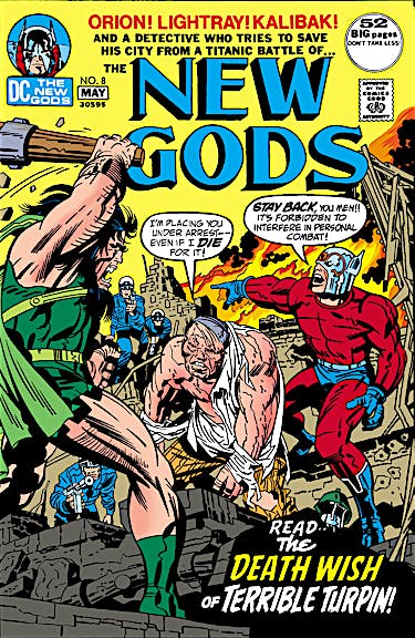 The New Gods #8 preview images