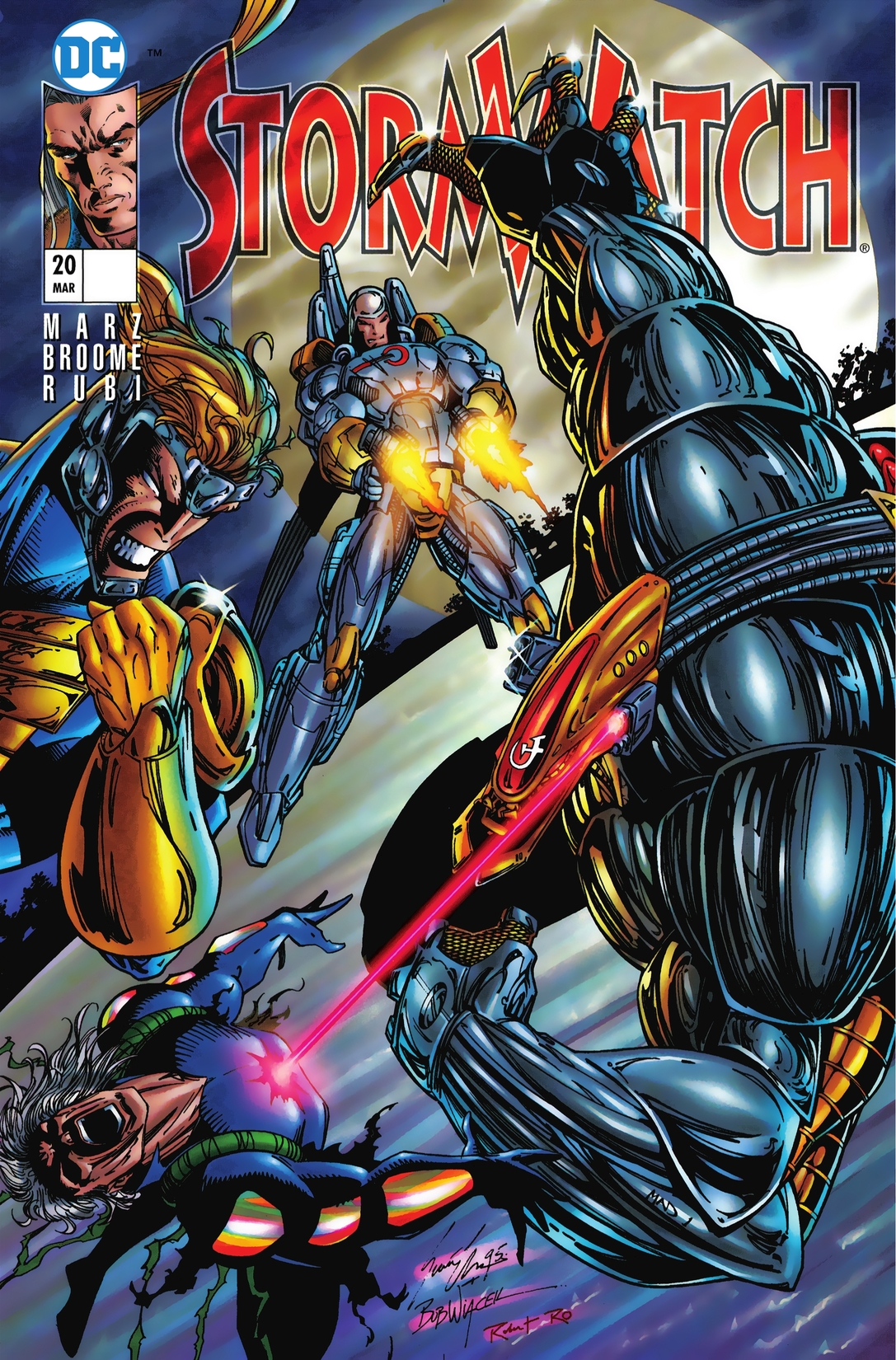 Stormwatch (1993-1997) #20 preview images