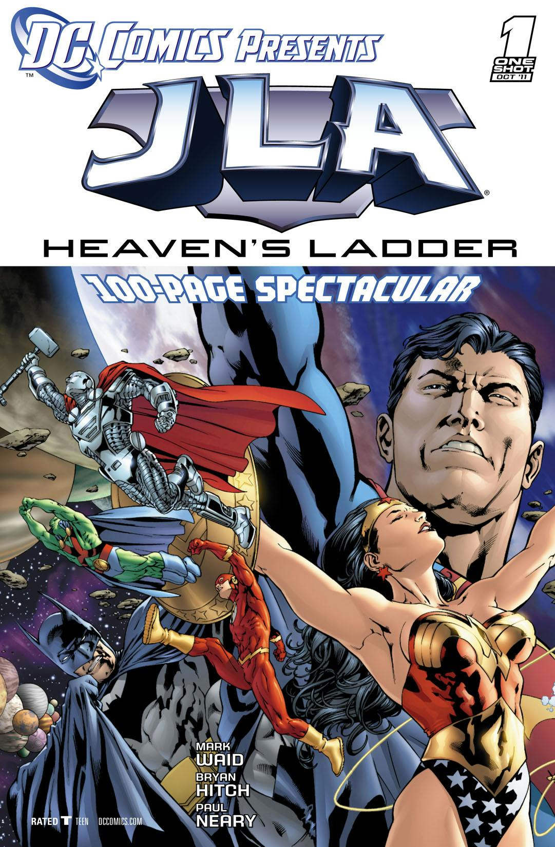 DC Comics Presents: JLA - Heaven's Ladder (2011-) #1 preview images