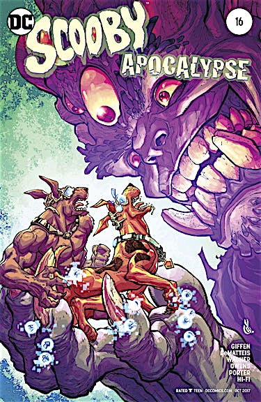 Scooby Apocalypse #16 preview images