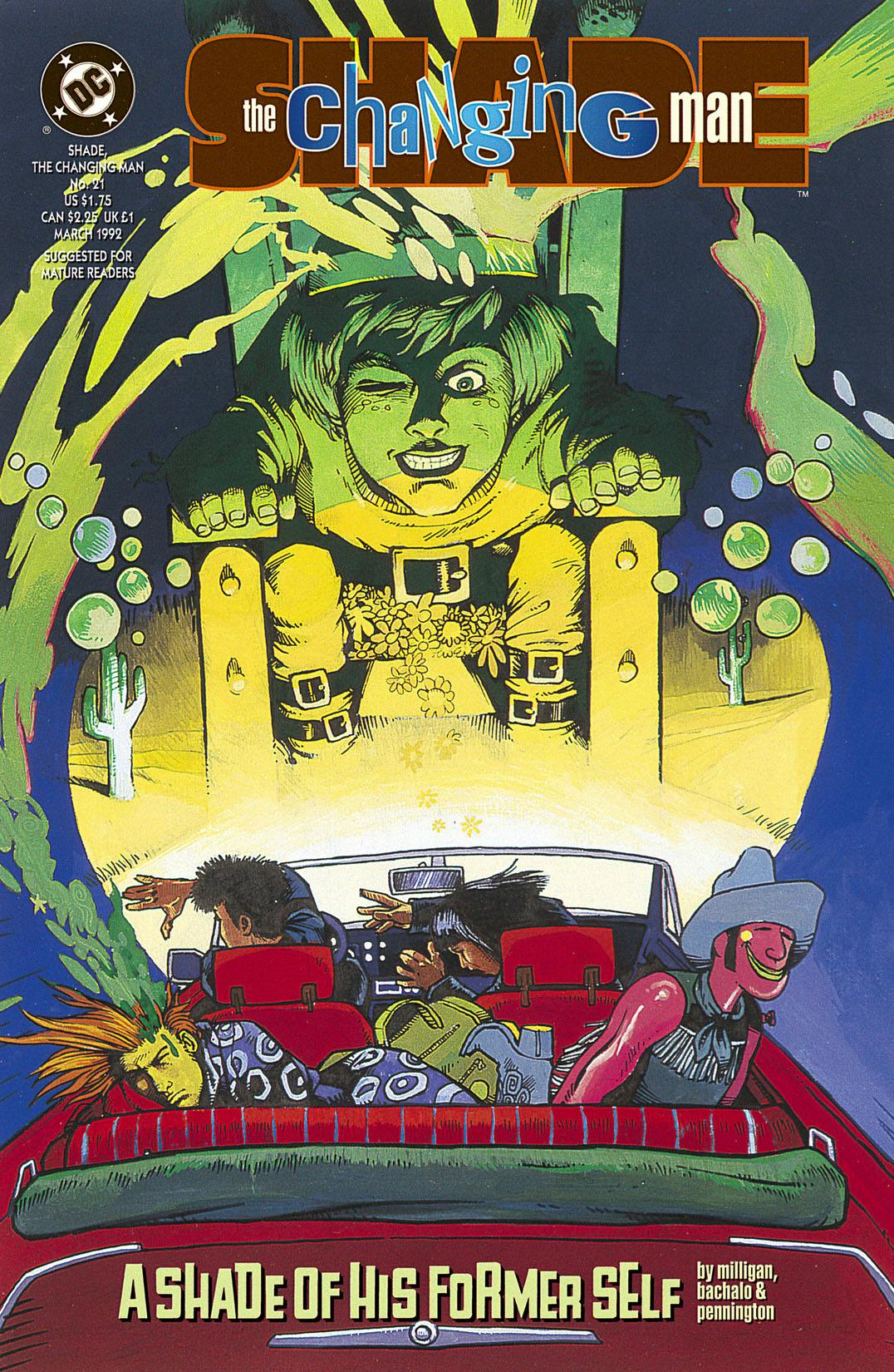 Shade, The Changing Man #21 preview images