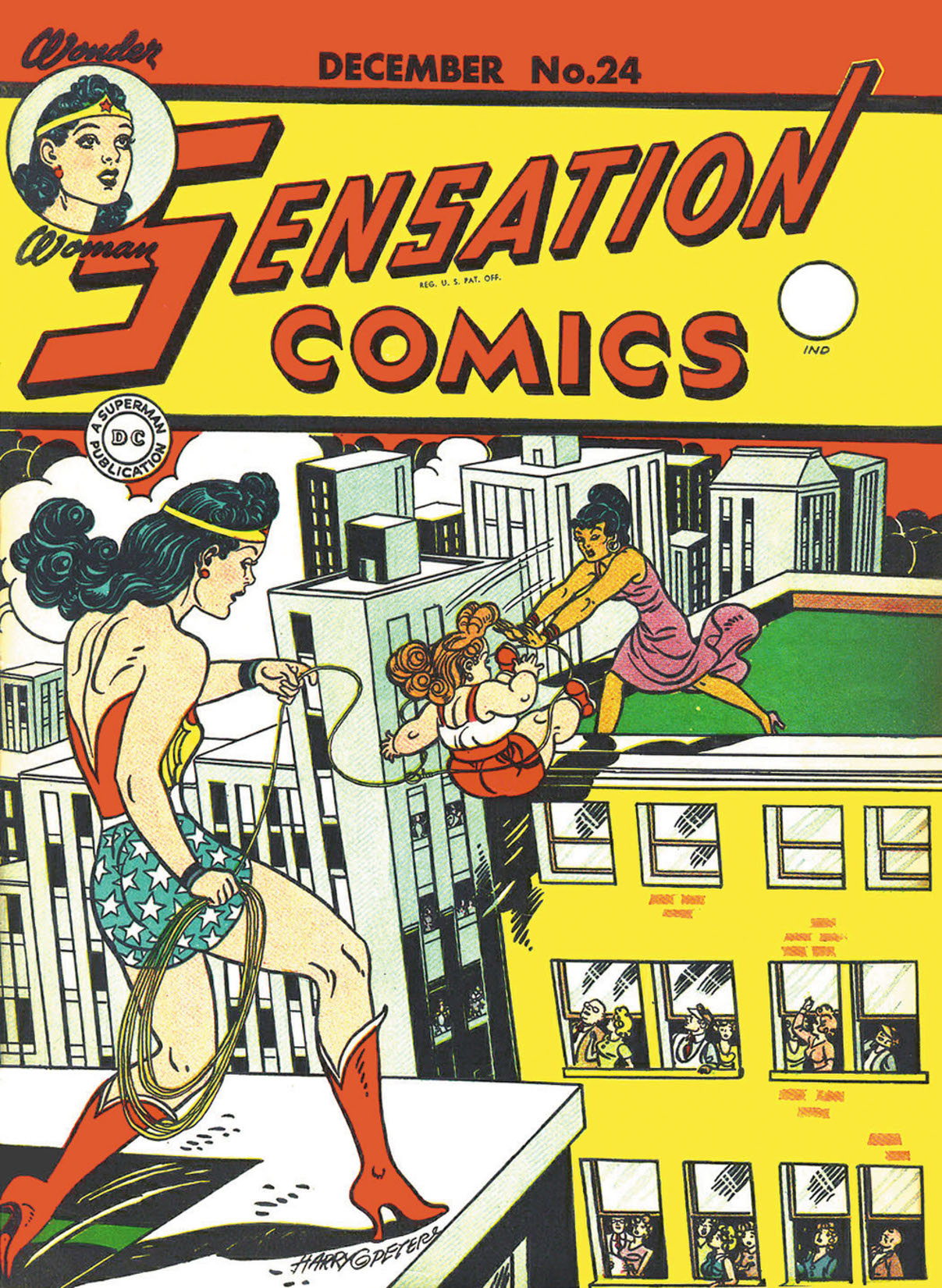 Sensation Comics #24 preview images