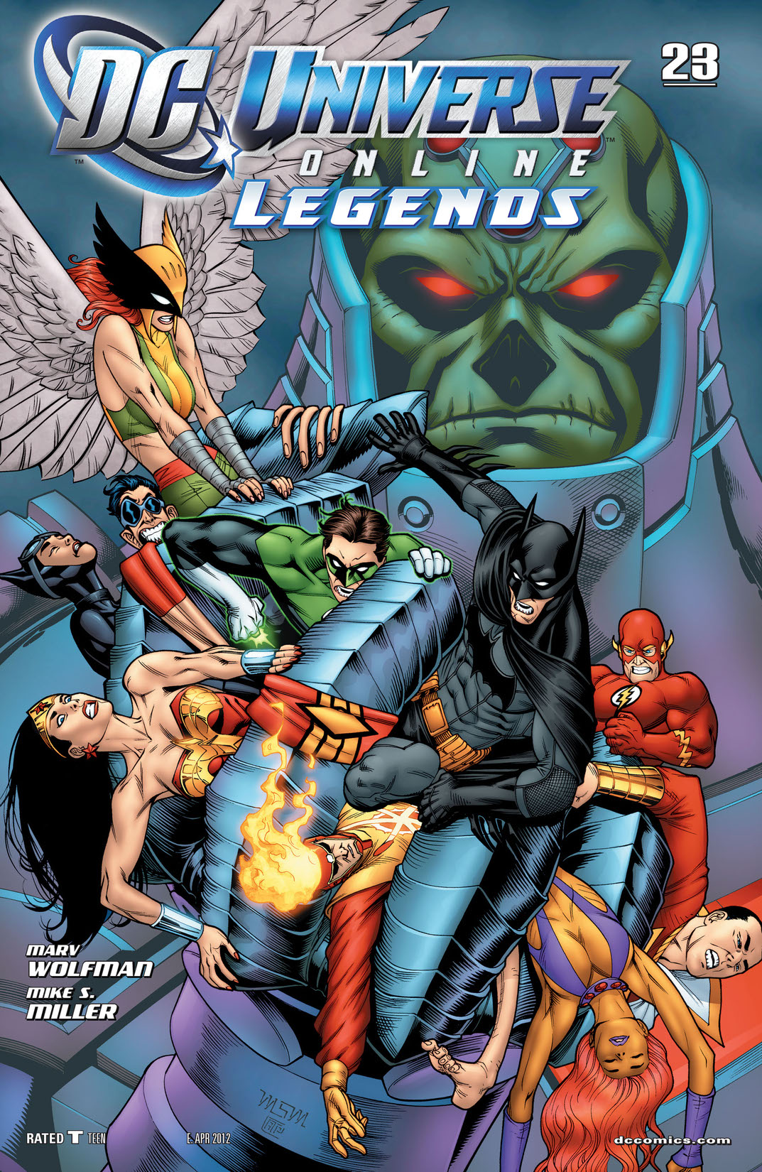 DC Universe Online Legends #23 preview images