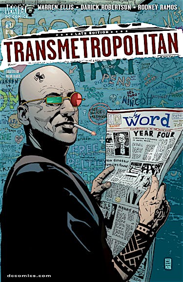 Transmetropolitan #37 preview images