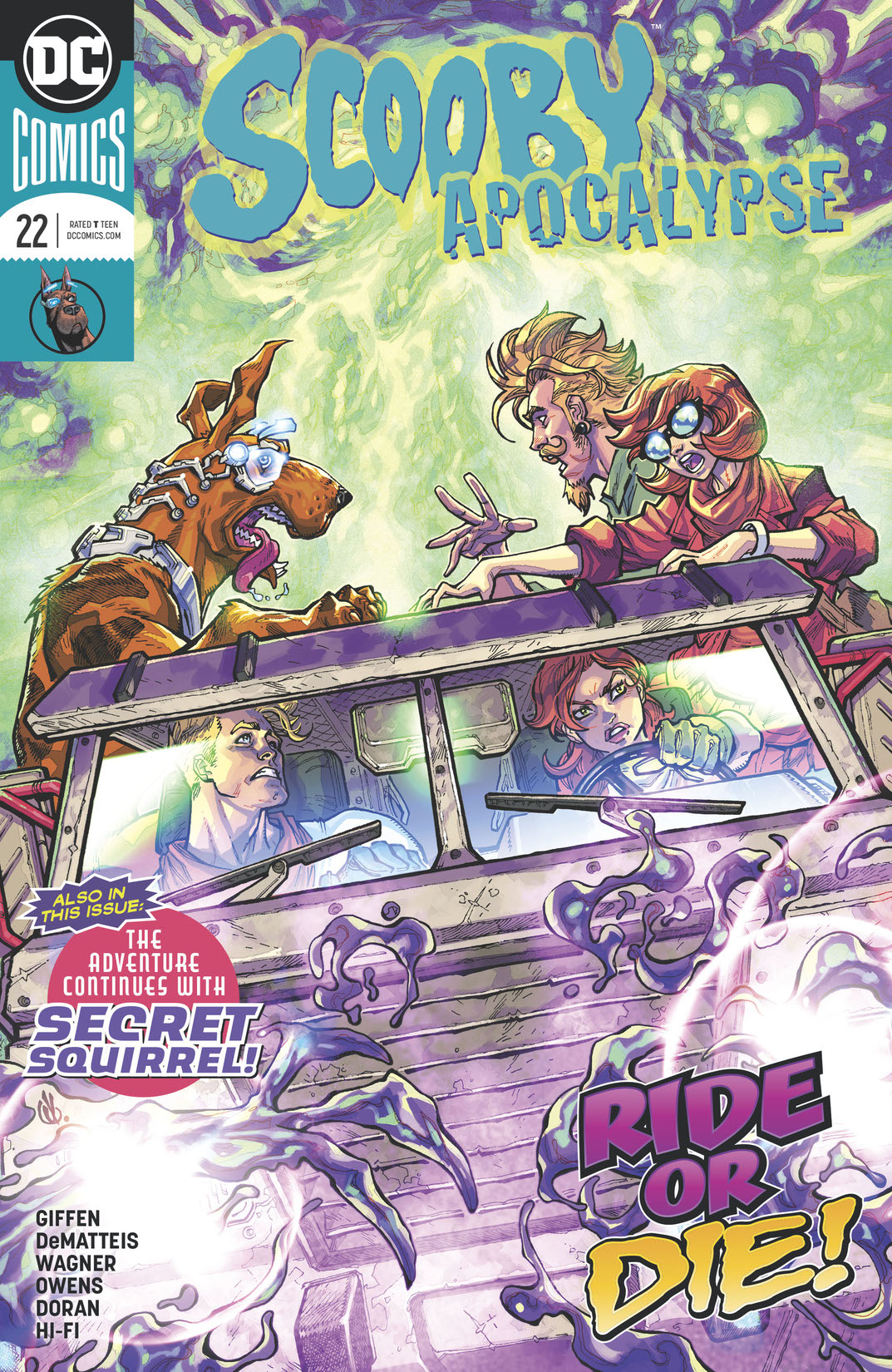 Scooby Apocalypse #22 preview images
