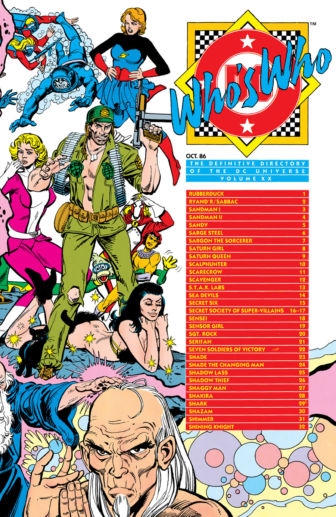 Who's Who: The Definitive Directory of the DC Universe #20 preview images
